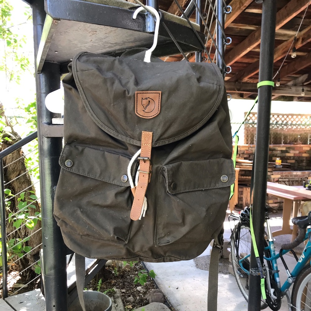Fjallraven Fox G-1000 Green Backpack